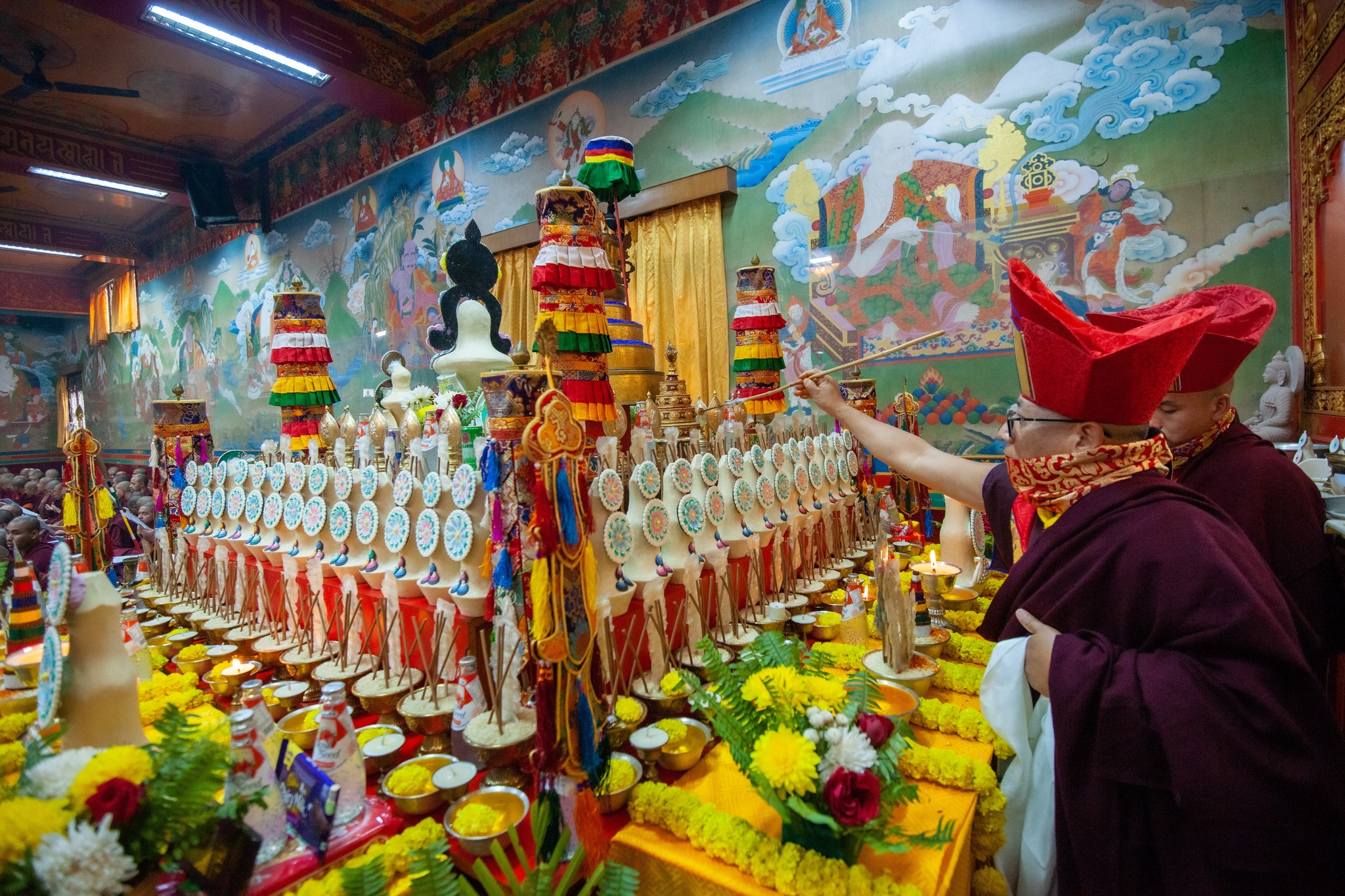 Three Days of Ritual Begin: Five-Deity Green Tara of the Acacia Forest